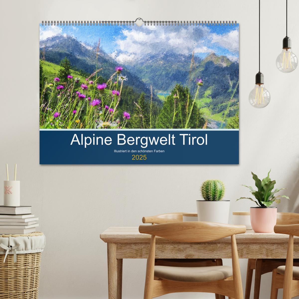 Bild: 9783435066971 | Alpine Bergwelt Tirol - Illustriert in den schönsten Farben...