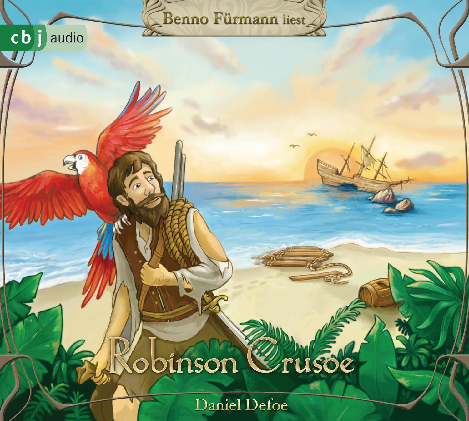 Cover: 9783837146820 | Robinson Crusoe | Hörbuch-Klassiker für die ganze Familie | Defoe | CD
