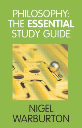 Cover: 9780415341806 | Philosophy: The Essential Study Guide | The Essential Study Guide