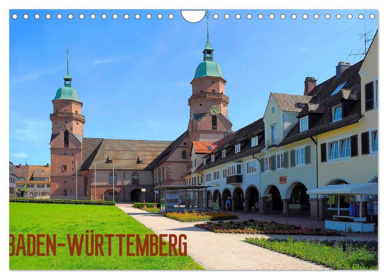 Cover: 9783383597725 | Baden-Württemberg 2024 (Wandkalender 2024 DIN A4 quer), CALVENDO...