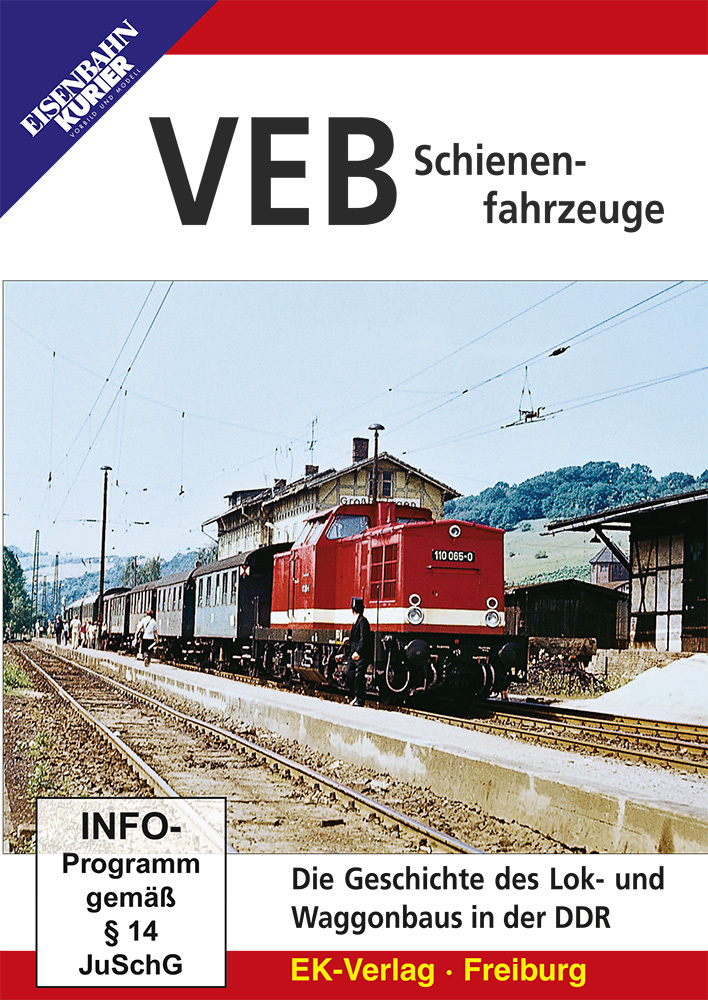 Cover: 4018876086130 | VEB Schienenfahrzeuge, DVD-Video | DVD | DVDBOX | 58 Min. | Deutsch