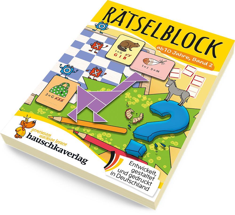 Bild: 9783881006460 | Rätselblock ab 10 Jahre, Band 2 | Agnes Spiecker | Taschenbuch | Block