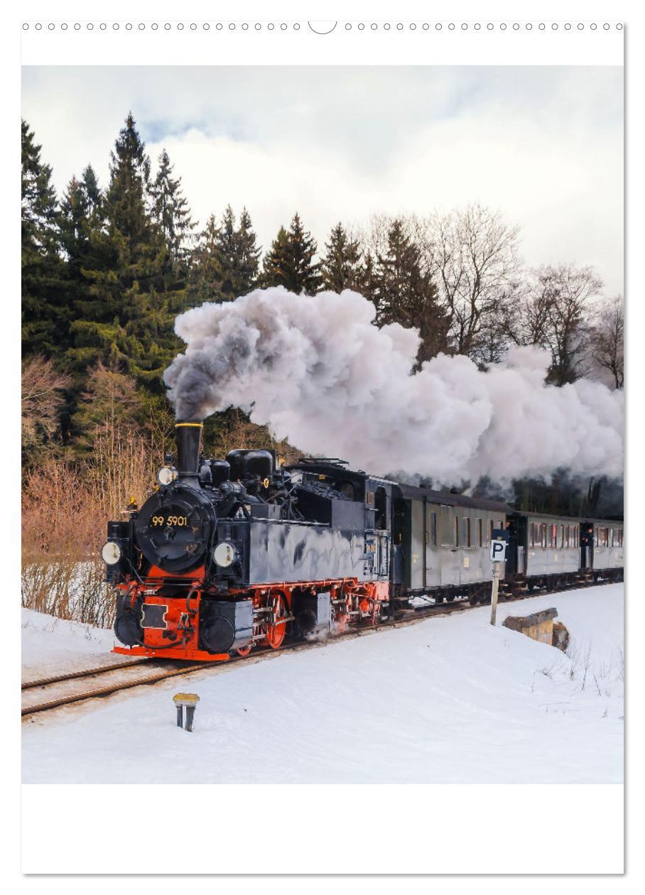 Bild: 9783383833250 | Faszination Museumsbahn (Wandkalender 2025 DIN A2 hoch), CALVENDO...