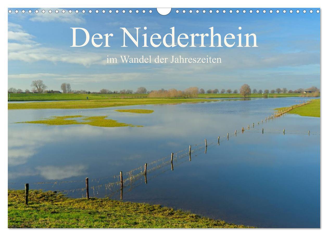 Cover: 9783675902848 | Der Niederrhein im Wandel der Jahreszeiten (Wandkalender 2024 DIN...