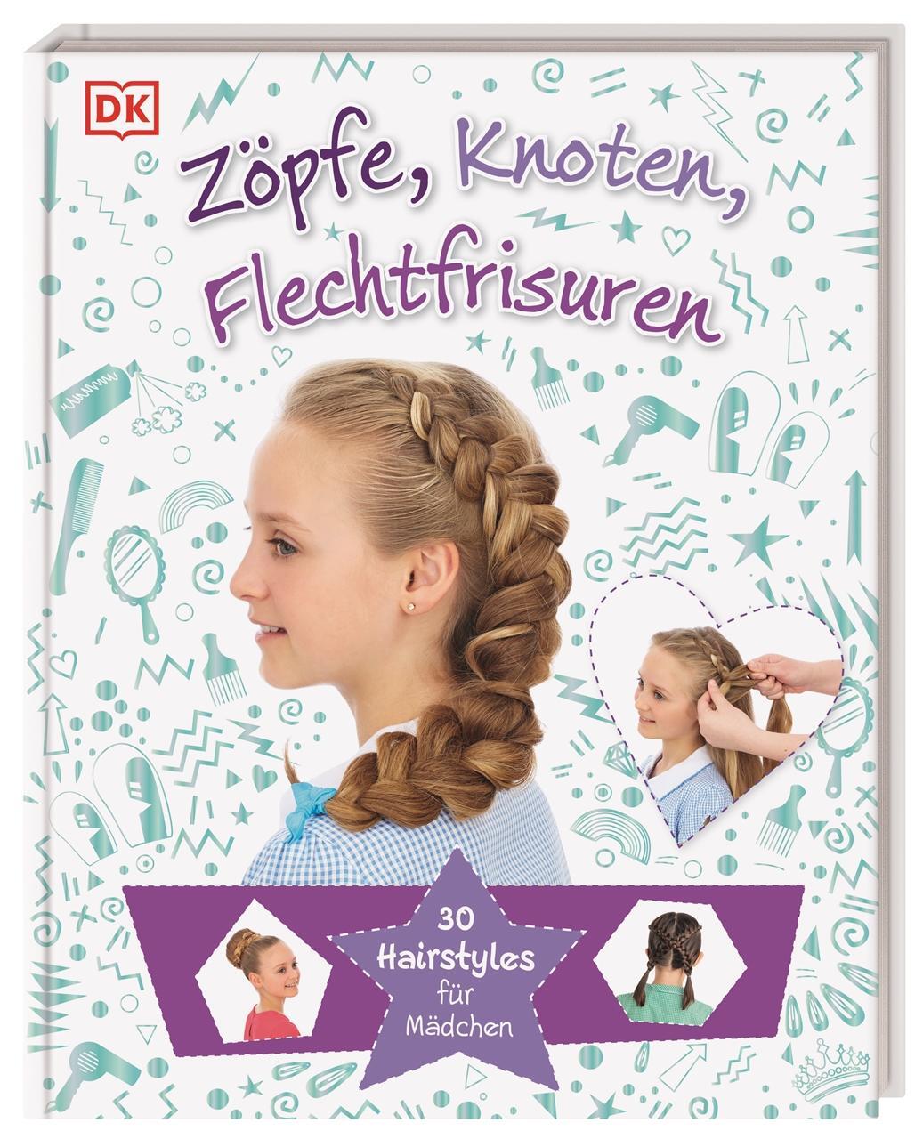 Cover: 9783831032778 | Zöpfe, Knoten, Flechtfrisuren | 30 Hairstyles für Mädchen | Buch