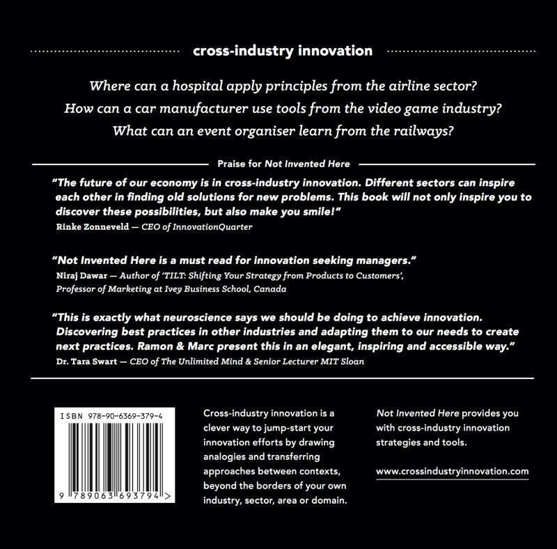 Rückseite: 9789063693794 | Not Invented Here | Cross-industry Innovation | Ramon Vullings (u. a.)