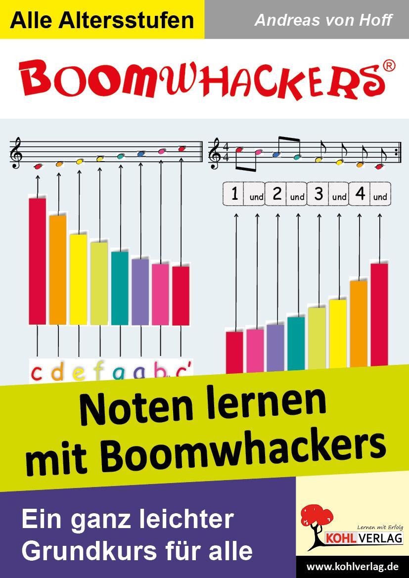 Cover: 9783866328921 | Noten lernen mit Boomwhackers / Band 1 | Broschüre | Deutsch | 2008