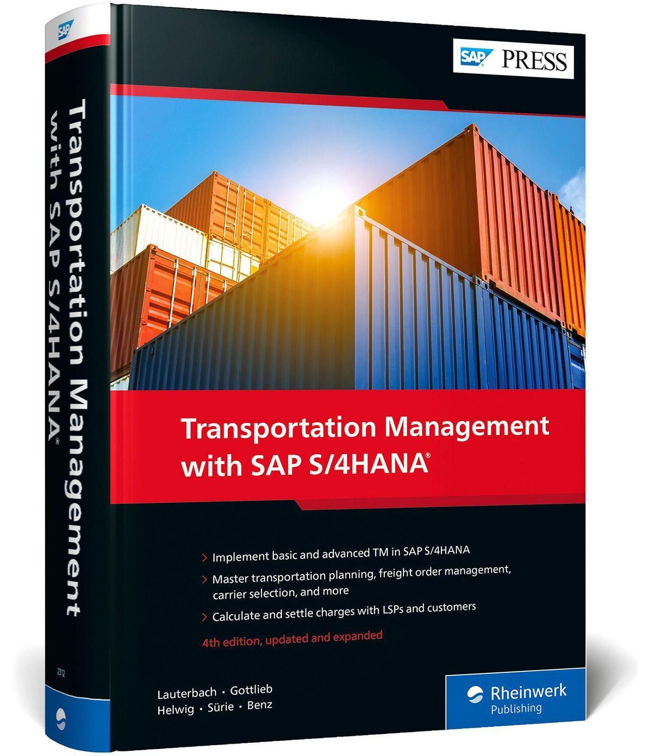 Cover: 9781493223121 | Transportation Management with SAP S/4HANA | Bernd Lauterbach (u. a.)