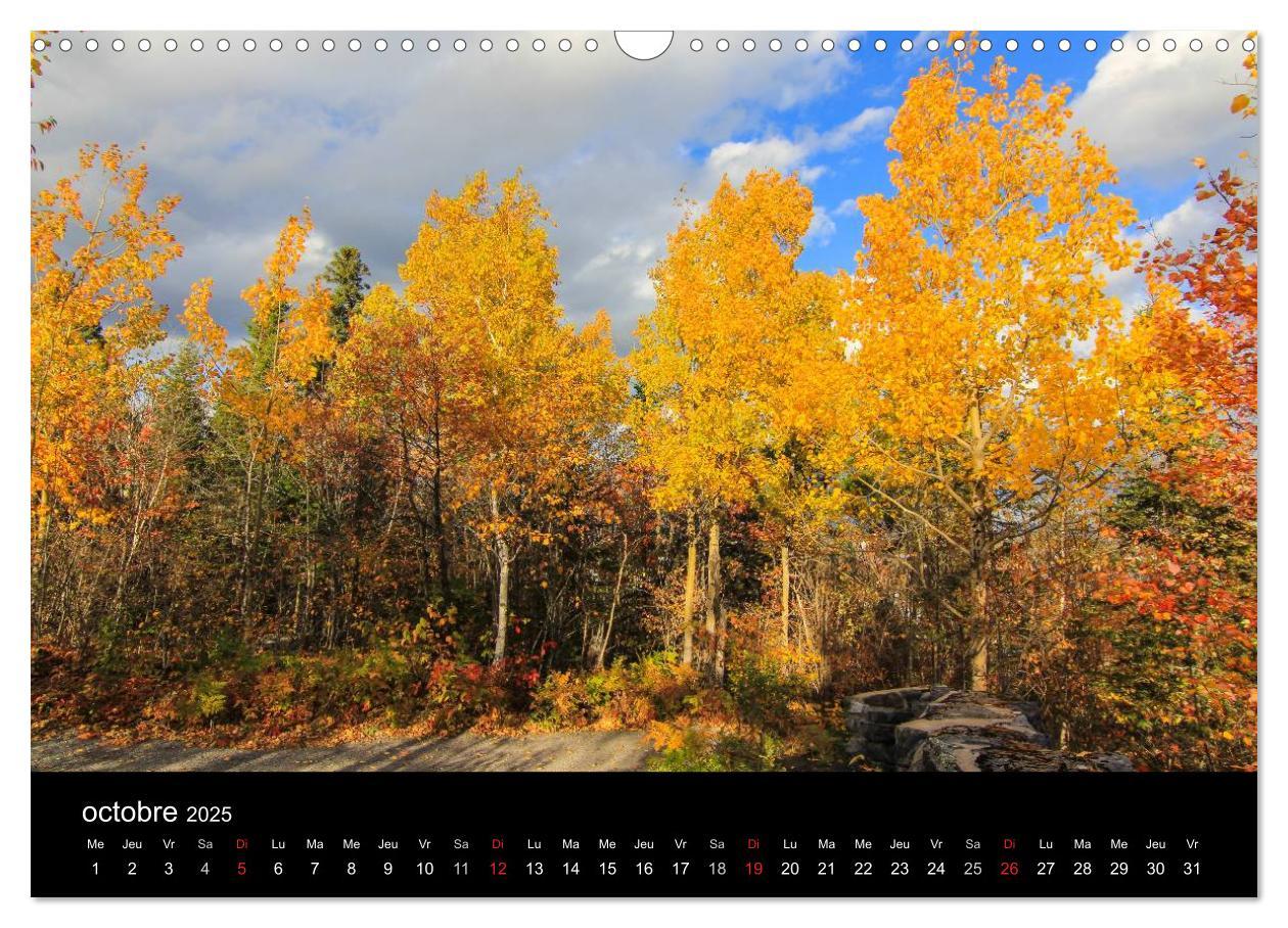 Bild: 9781325956487 | Paysages d'Automne au Québec (Calendrier mural 2025 DIN A3...