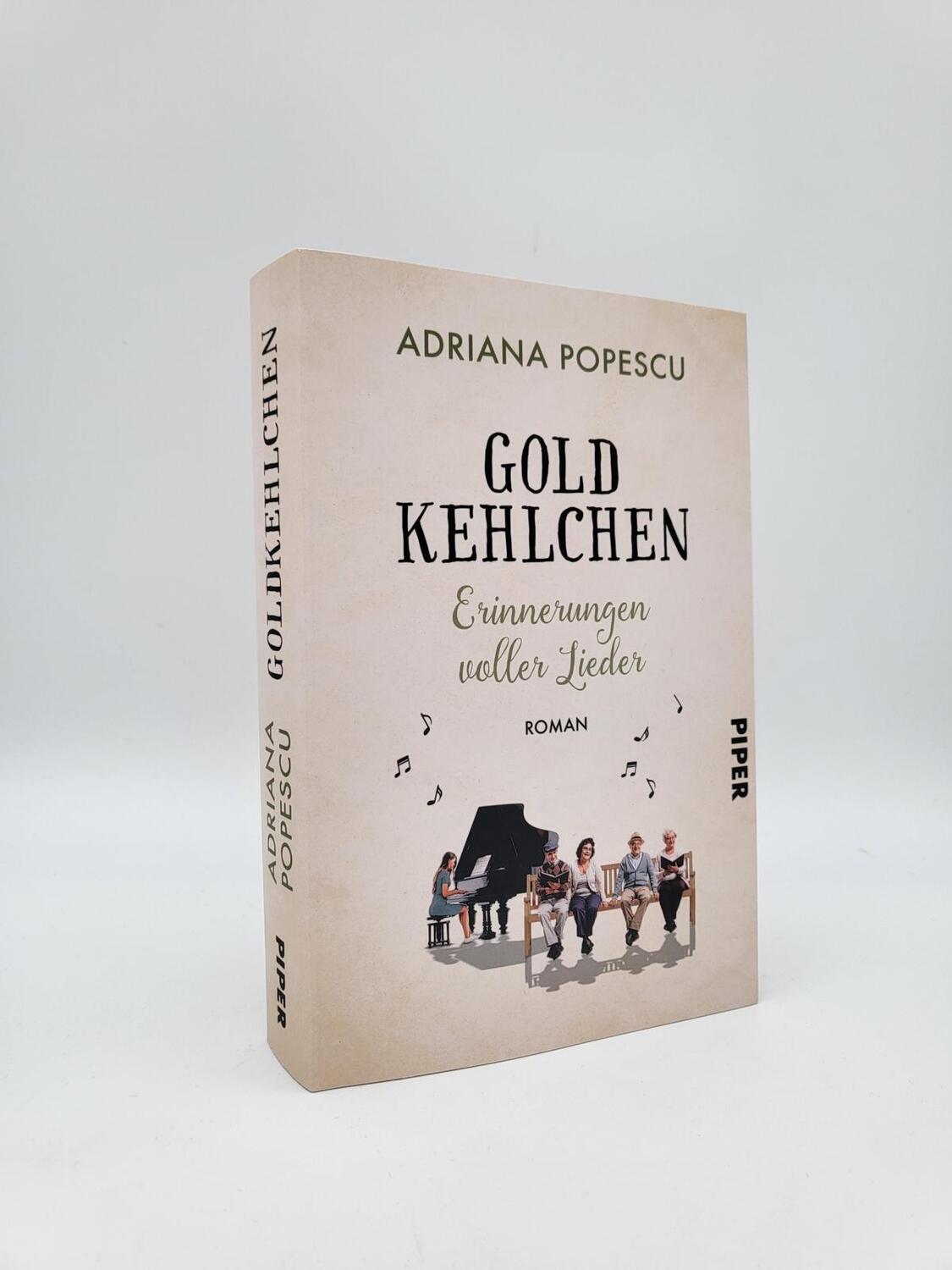 Bild: 9783492063258 | Goldkehlchen - Erinnerungen voller Lieder | Adriana Popescu | Buch