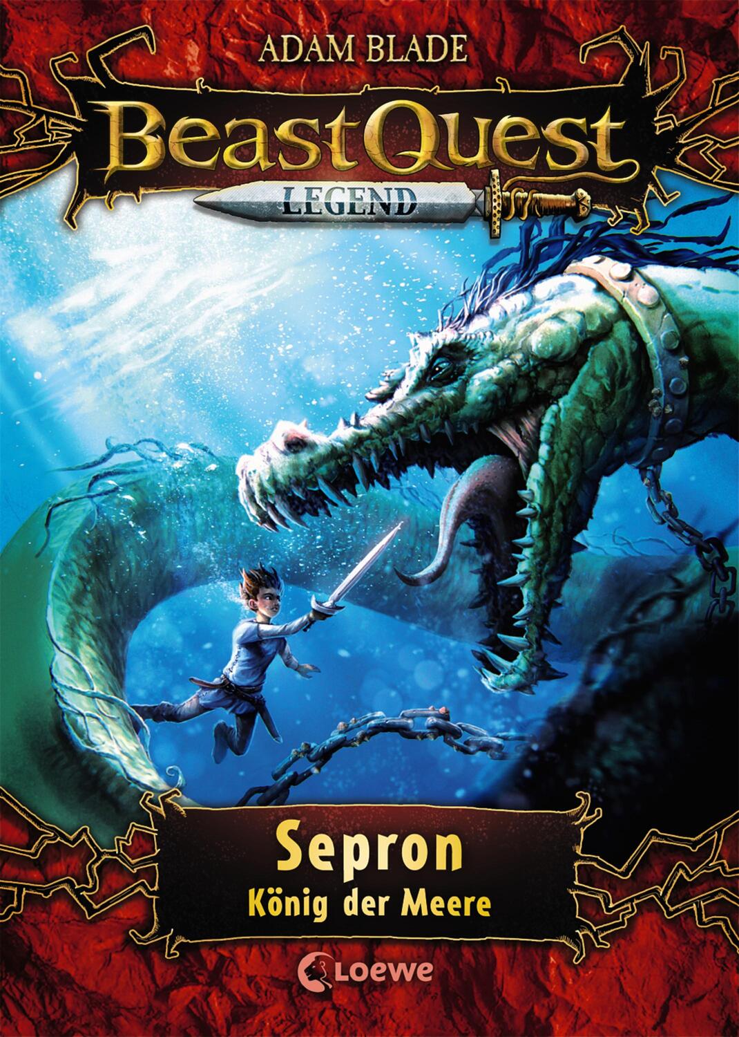 Cover: 9783743202733 | Beast Quest Legend 2 - Sepron, König der Meere | Adam Blade | Buch