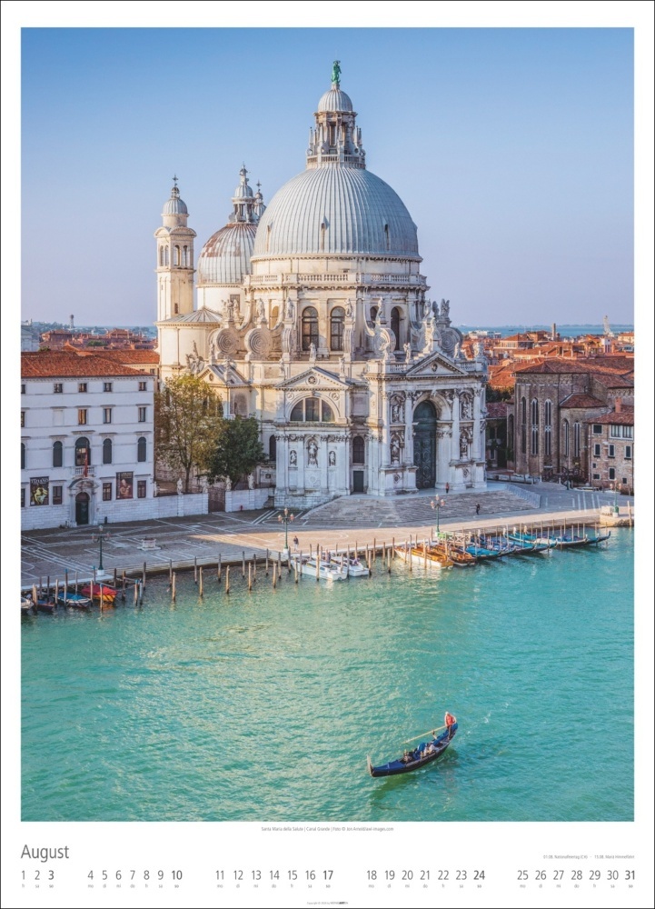 Bild: 9783839900079 | Venezia Kalender 2025 - La Serenissima | Kalender | Spiralbindung