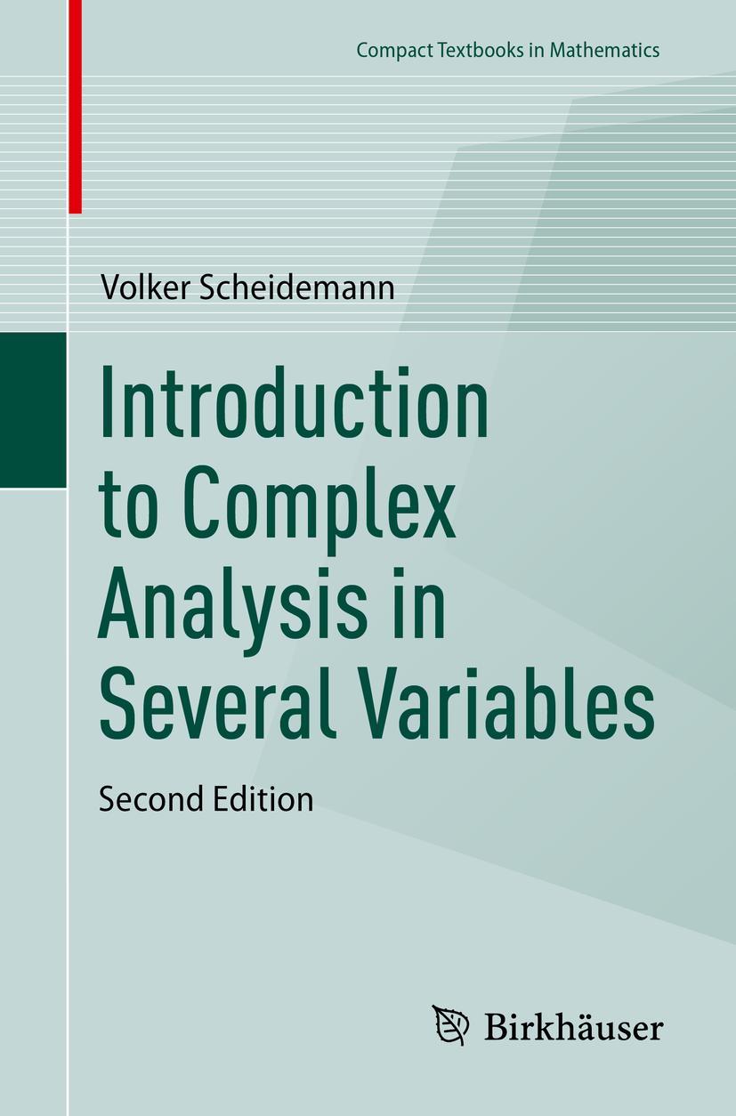 Cover: 9783031264276 | Introduction to Complex Analysis in Several Variables | Scheidemann