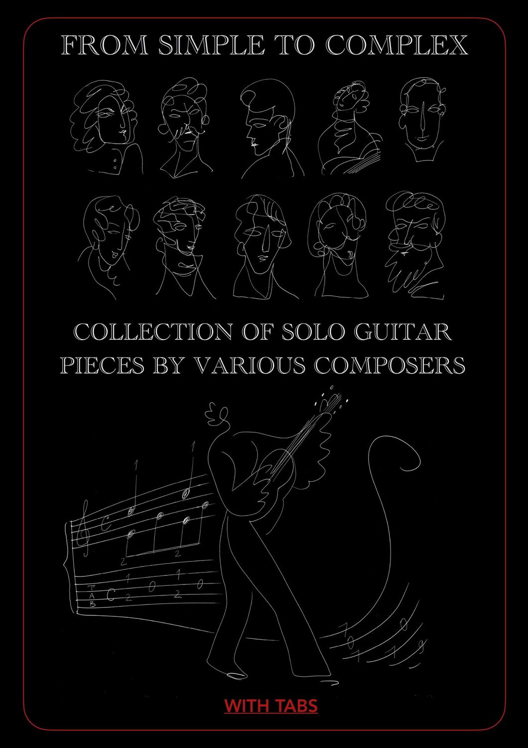 Cover: 9783910741515 | Collection of solo guitar pieces by various composers | Antipov | Buch