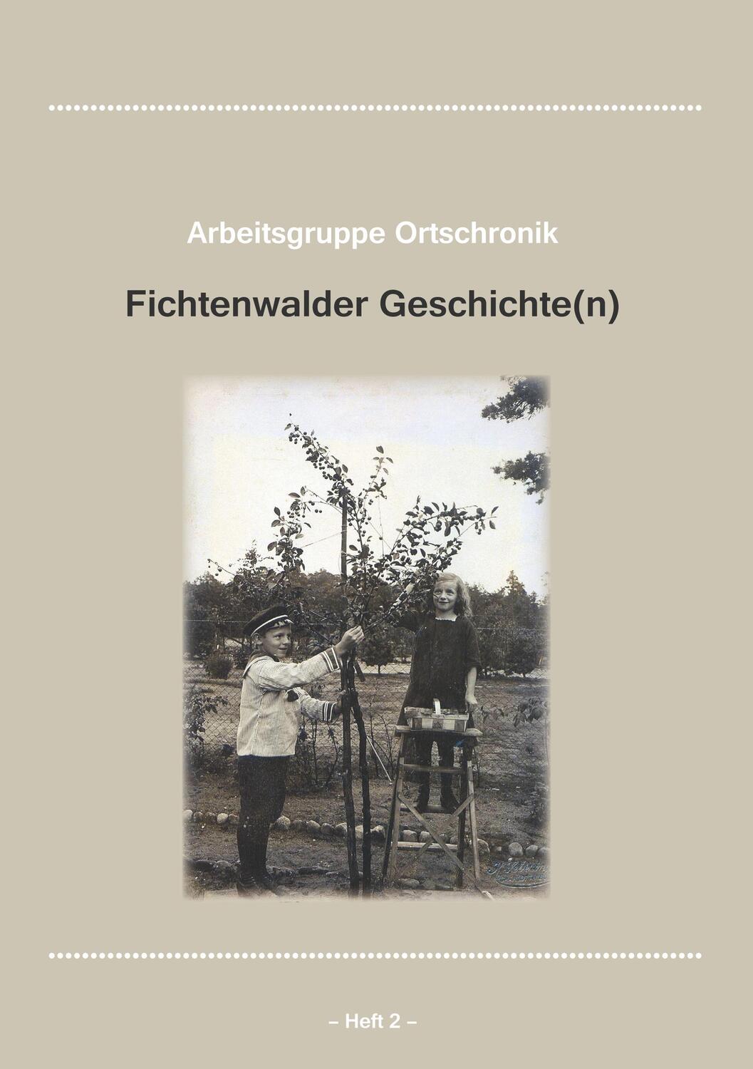 Cover: 9783883722160 | Fichtenwalder Geschichte Heft 2 | Fichtenwalde | Taschenbuch | Deutsch
