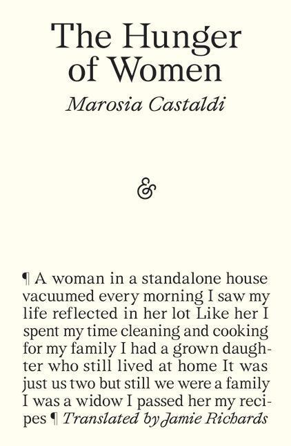 Cover: 9781913505868 | The Hunger of Women | Marosia Castaldi | Taschenbuch | Englisch | 2023