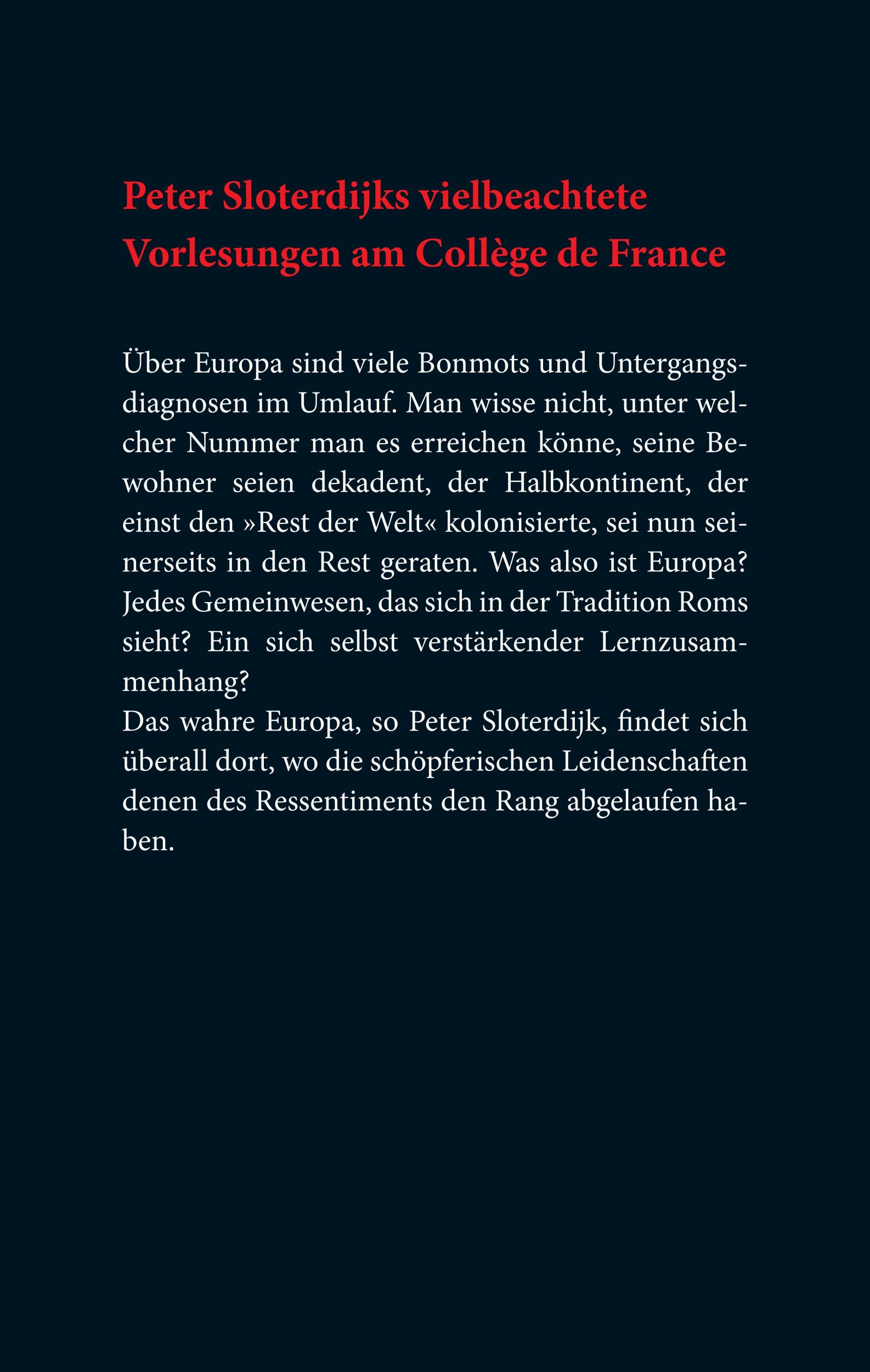 Rückseite: 9783518432143 | Der Kontinent ohne Eigenschaften | Peter Sloterdijk | Buch | 296 S.