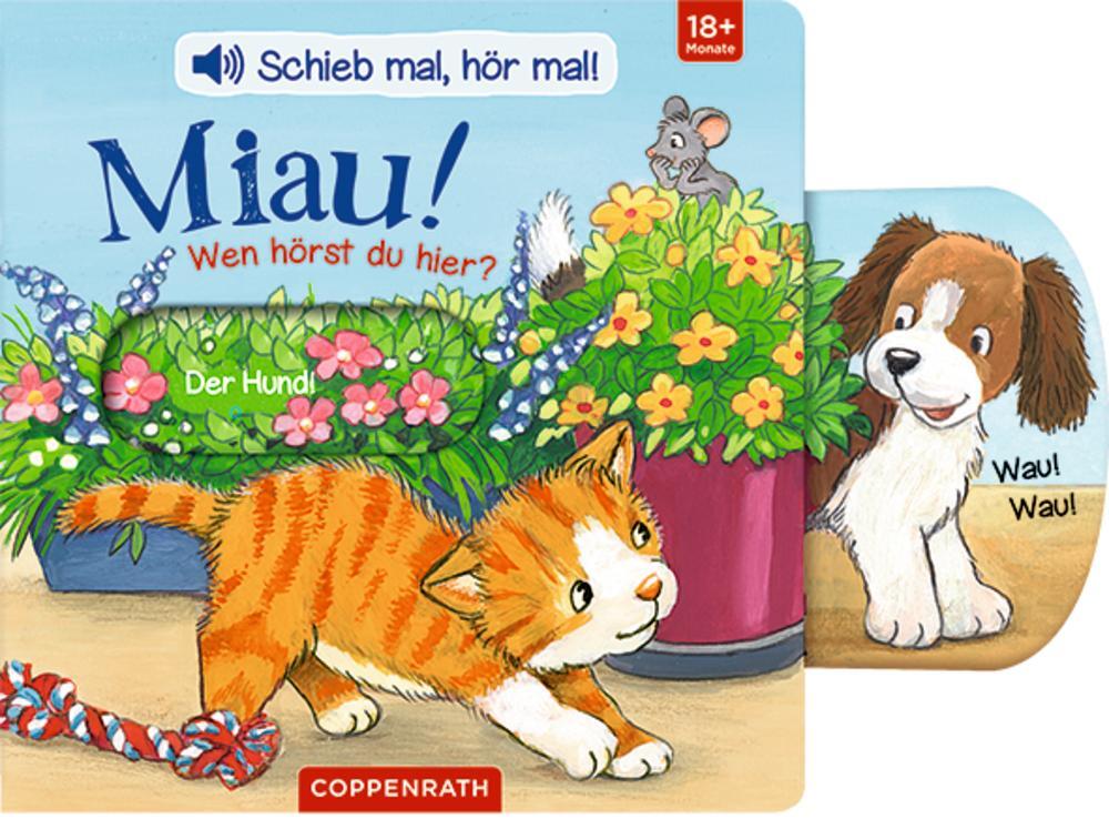 Cover: 9783649632092 | Schieb mal, hör mal!: Miau! Wen hörst du hier? | Antje Flad | Buch