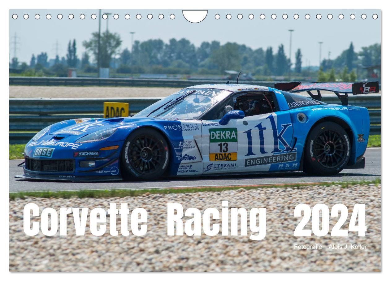 Cover: 9783383177286 | Corvette Racing 2024 (Wandkalender 2024 DIN A4 quer), CALVENDO...