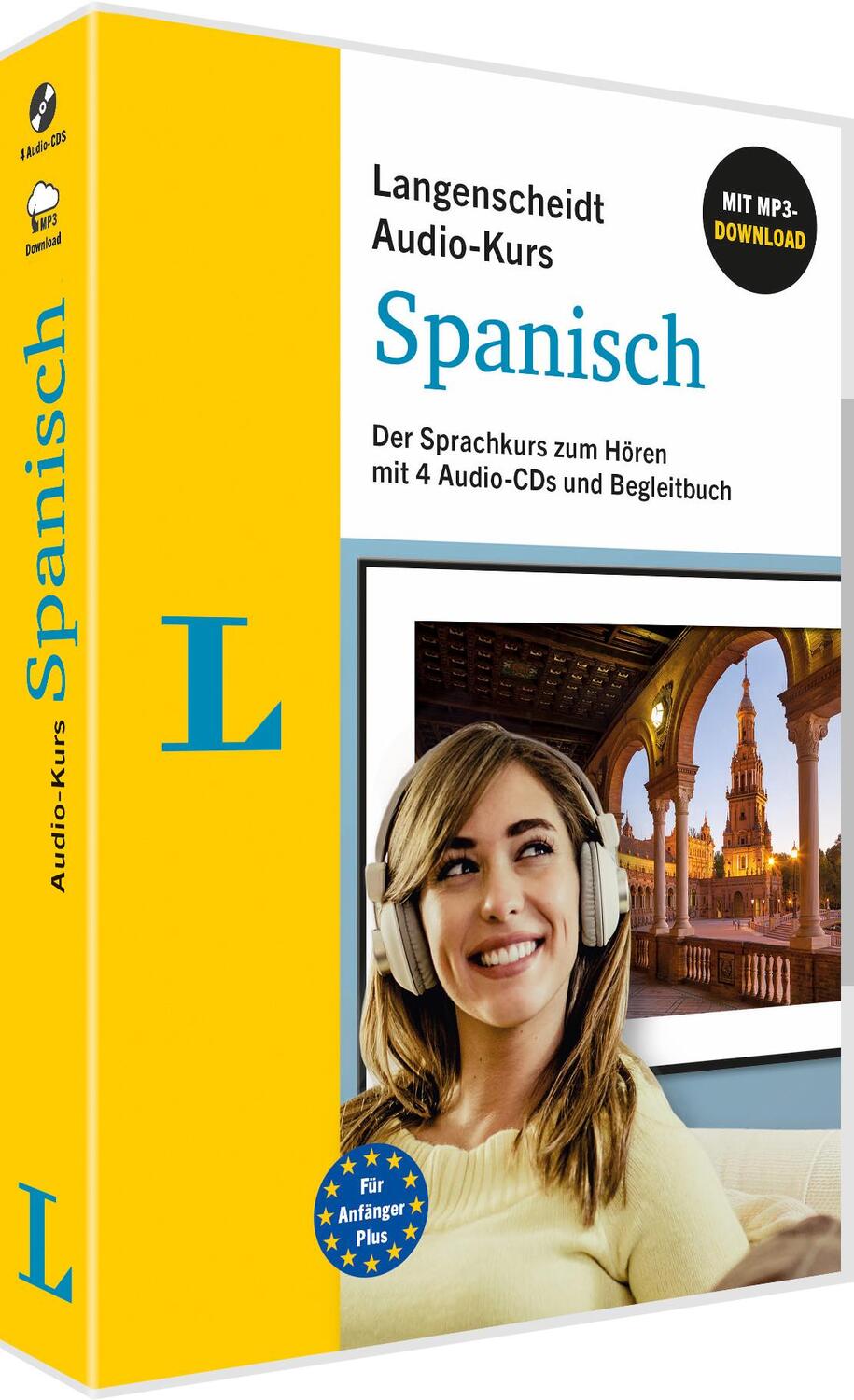 Cover: 9783125635111 | Langenscheidt Audio-Kurs Spanisch mit 4 Audio-CDs und Begleitbuch