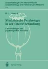Cover: 9783540179016 | Medizinische Psychologie in der Intensivbehandlung | Hannich | Buch