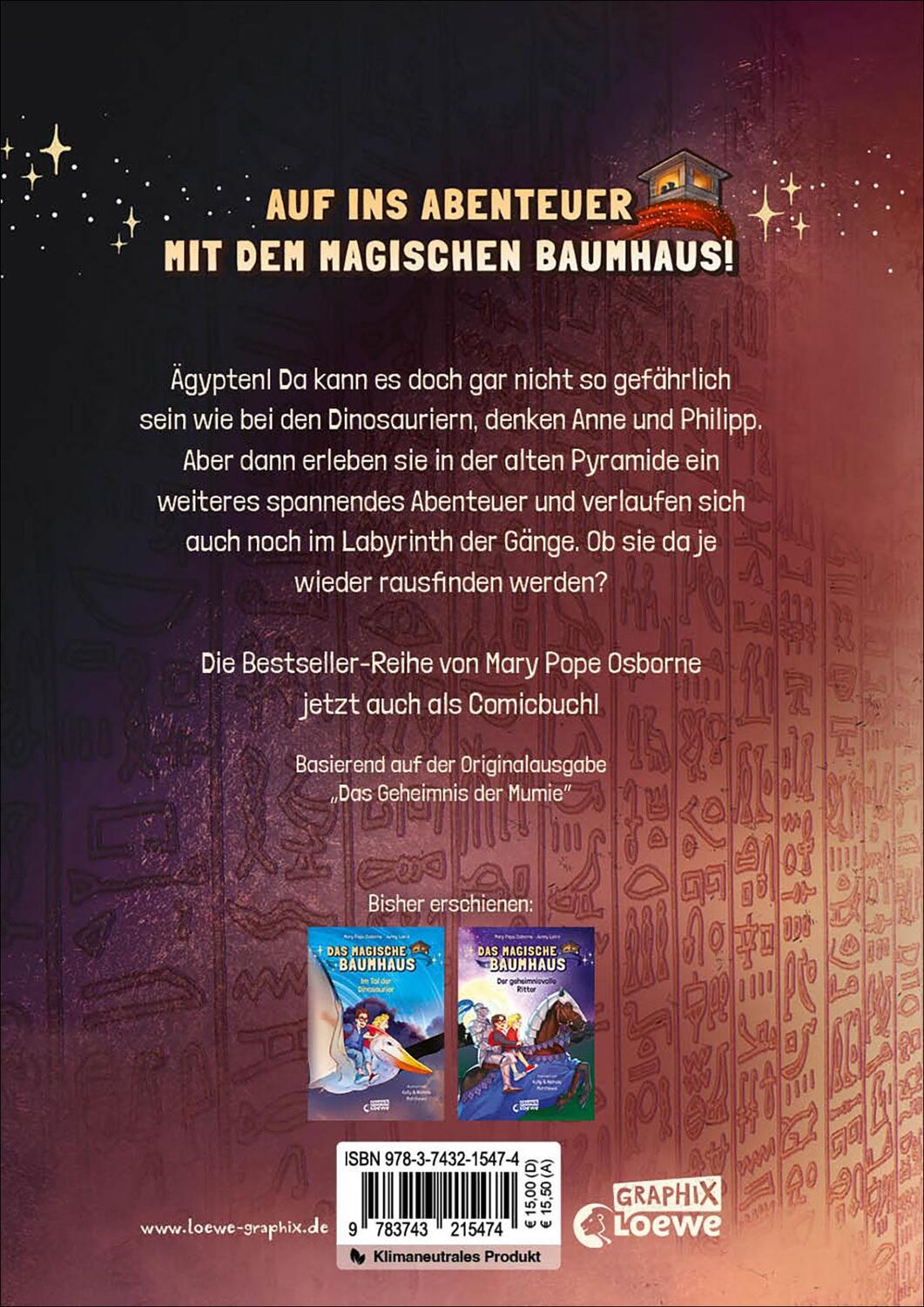 Rückseite: 9783743215474 | Das magische Baumhaus (Comic-Buchreihe, Band 3) - Das Geheimnis der...