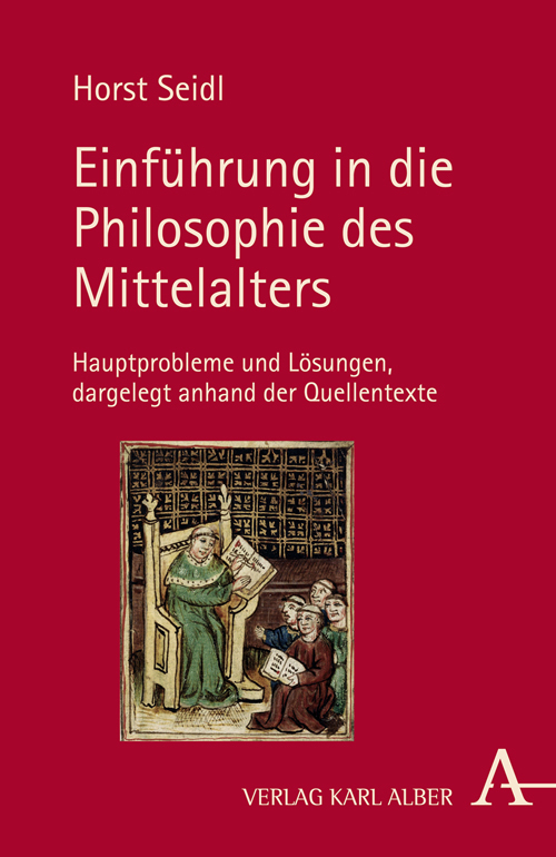 Cover: 9783495486481 | Einführung in die Philosophie des Mittelalters | Horst Seidl | Buch