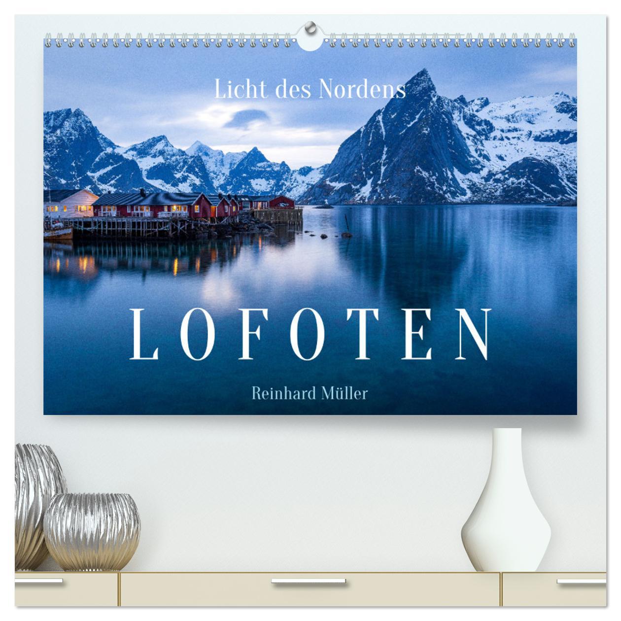 Cover: 9783383972249 | Licht des Nordens - LOFOTEN (hochwertiger Premium Wandkalender 2025...