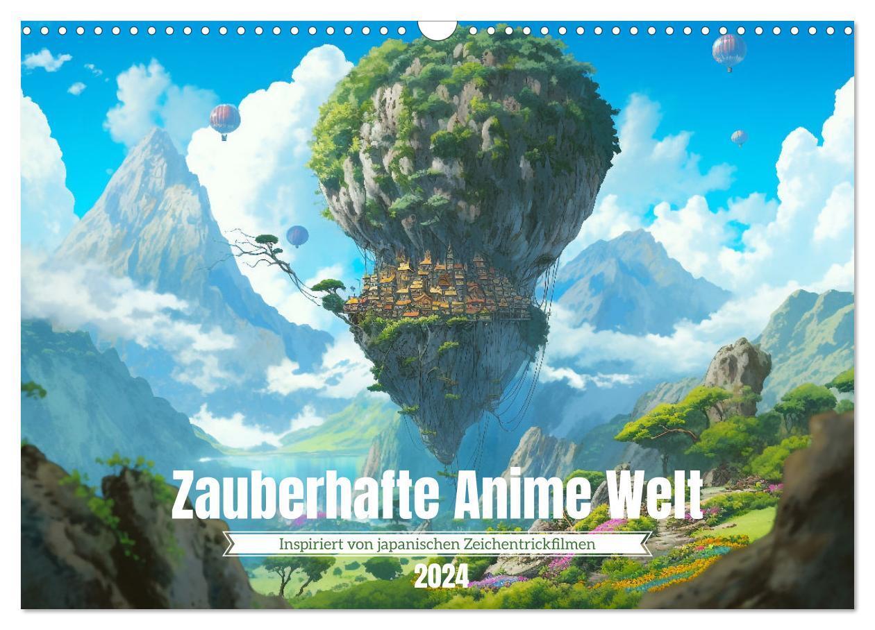 Cover: 9783675619371 | Zauberhafte Anime Welt (Wandkalender 2024 DIN A3 quer), CALVENDO...