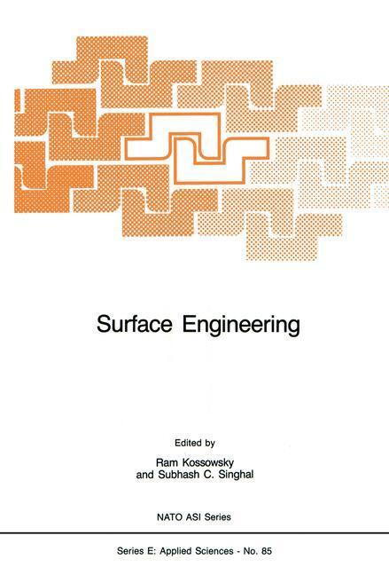 Cover: 9789400962187 | Surface Engineering | Surface Modification of Materials | Taschenbuch