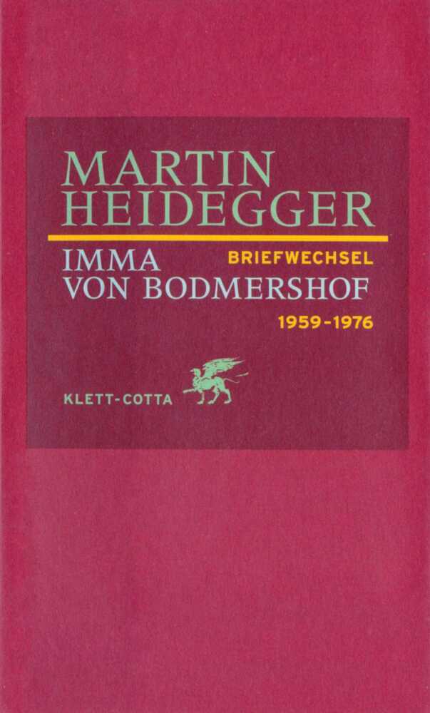 Cover: 9783608942651 | Briefwechsel 1959-1976 | Martin Heidegger (u. a.) | Buch | Deutsch