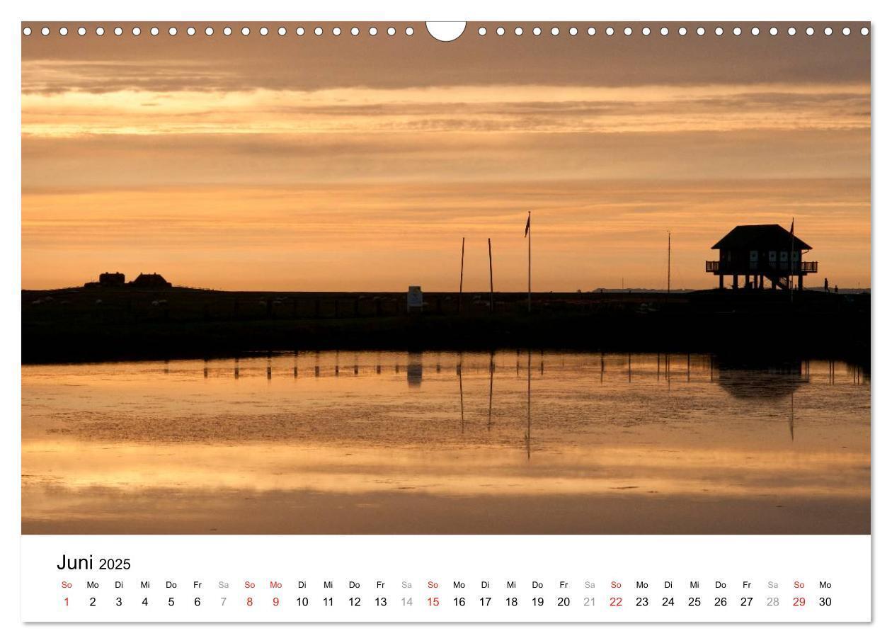 Bild: 9783435570010 | Hallig Hooge - zwischen Himmel und Erde (Wandkalender 2025 DIN A3...