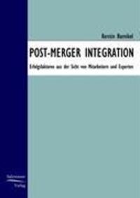 Cover: 9783867410854 | Post-Merger Integration | Kerstin Barnickel | Taschenbuch | Paperback