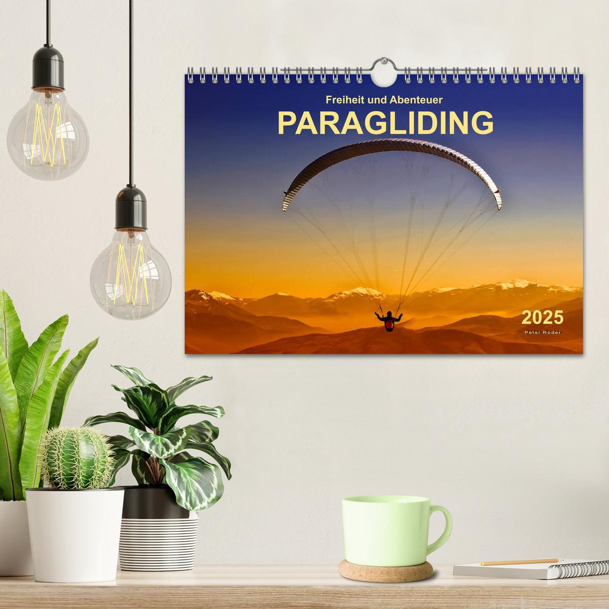 Bild: 9783435479771 | Freiheit und Abenteuer - Paragliding (Wandkalender 2025 DIN A4...