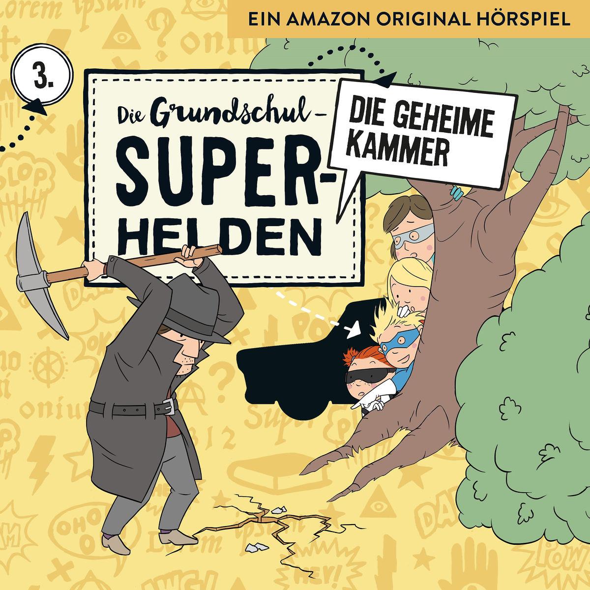 Cover: 4260167471594 | 03: Die geheime Kammer | Die Grundschul-Superhelden | Audio-CD | 2018