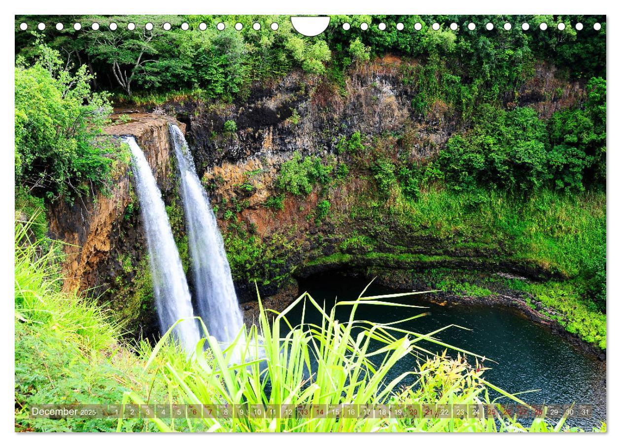 Bild: 9781325996612 | The Paradise of Hawaii (Wall Calendar 2025 DIN A4 landscape),...