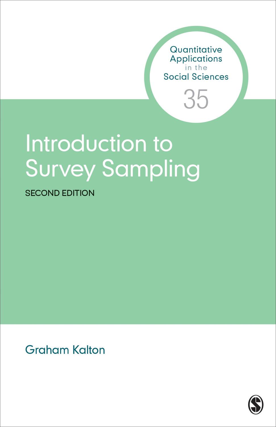 Cover: 9781544338569 | Introduction to Survey Sampling | Graham Kalton | Taschenbuch | 2020