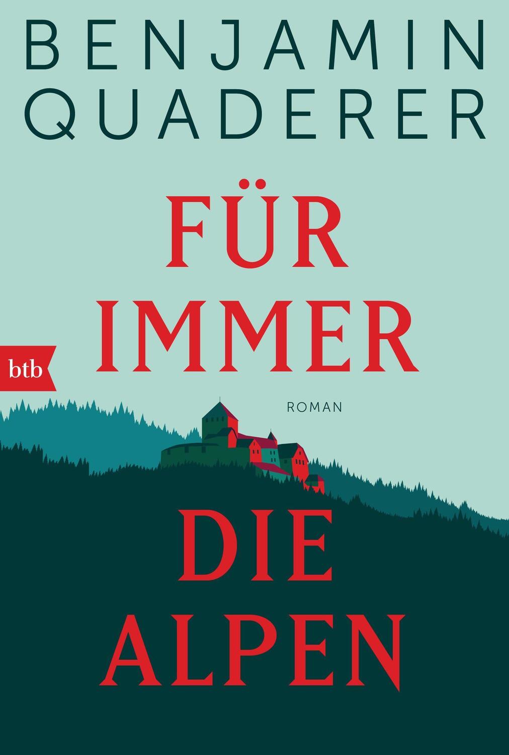 Cover: 9783442771455 | Für immer die Alpen | Roman | Benjamin Quaderer | Taschenbuch | 2021