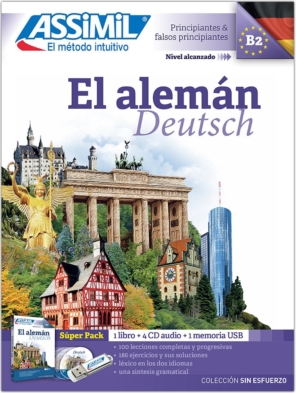 Cover: 9782700581058 | ASSiMiL El Alemán - Colección 'sin esfuerzo' Super Pack. Deutsch...