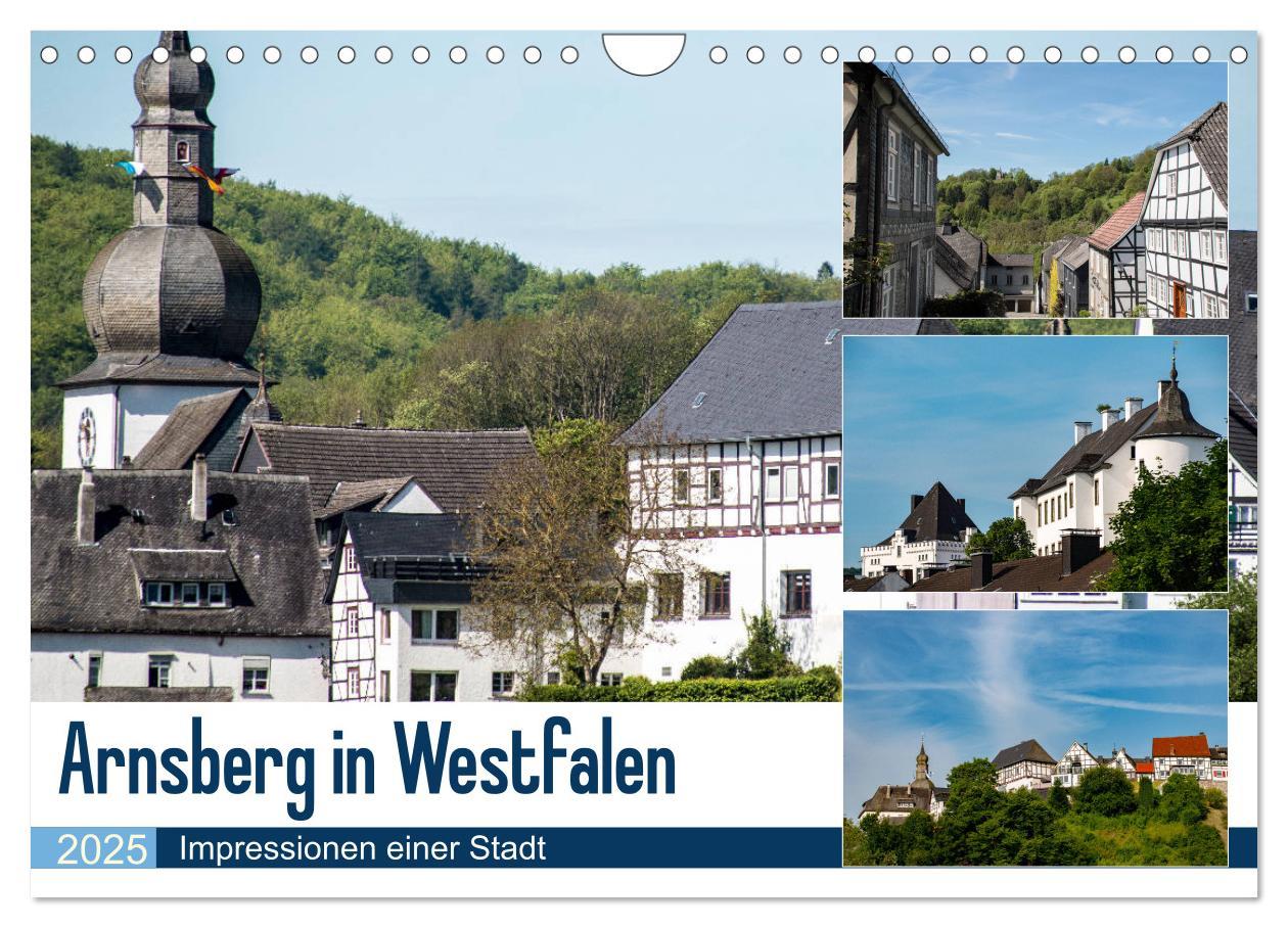 Cover: 9783435368259 | Arnsberg in Westfalen (Wandkalender 2025 DIN A4 quer), CALVENDO...