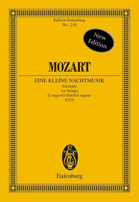 Cover: 9783795761110 | Eine kleine Nachtmusik | Wolfgang Amadeus Mozart | Broschüre | 22 S.