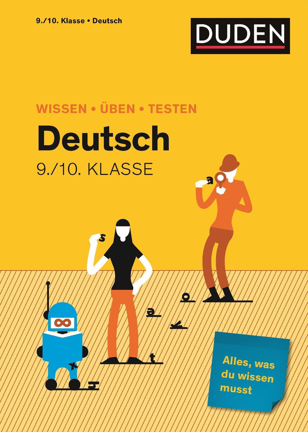 Cover: 9783411722600 | Wissen - Üben - Testen: Deutsch 9./10. Klasse | Taschenbuch | Deutsch