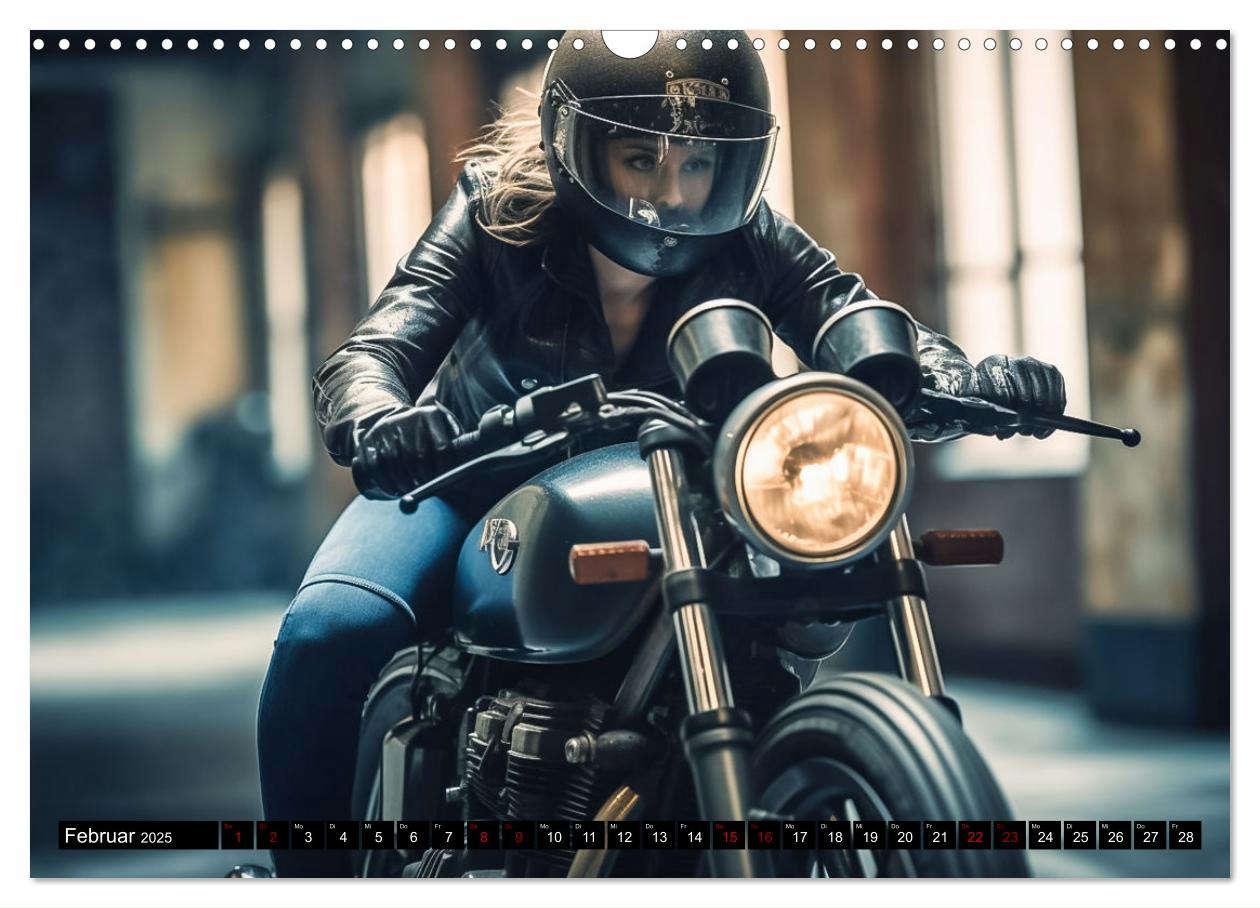 Bild: 9783383900600 | Urban Biker (Wandkalender 2025 DIN A3 quer), CALVENDO Monatskalender