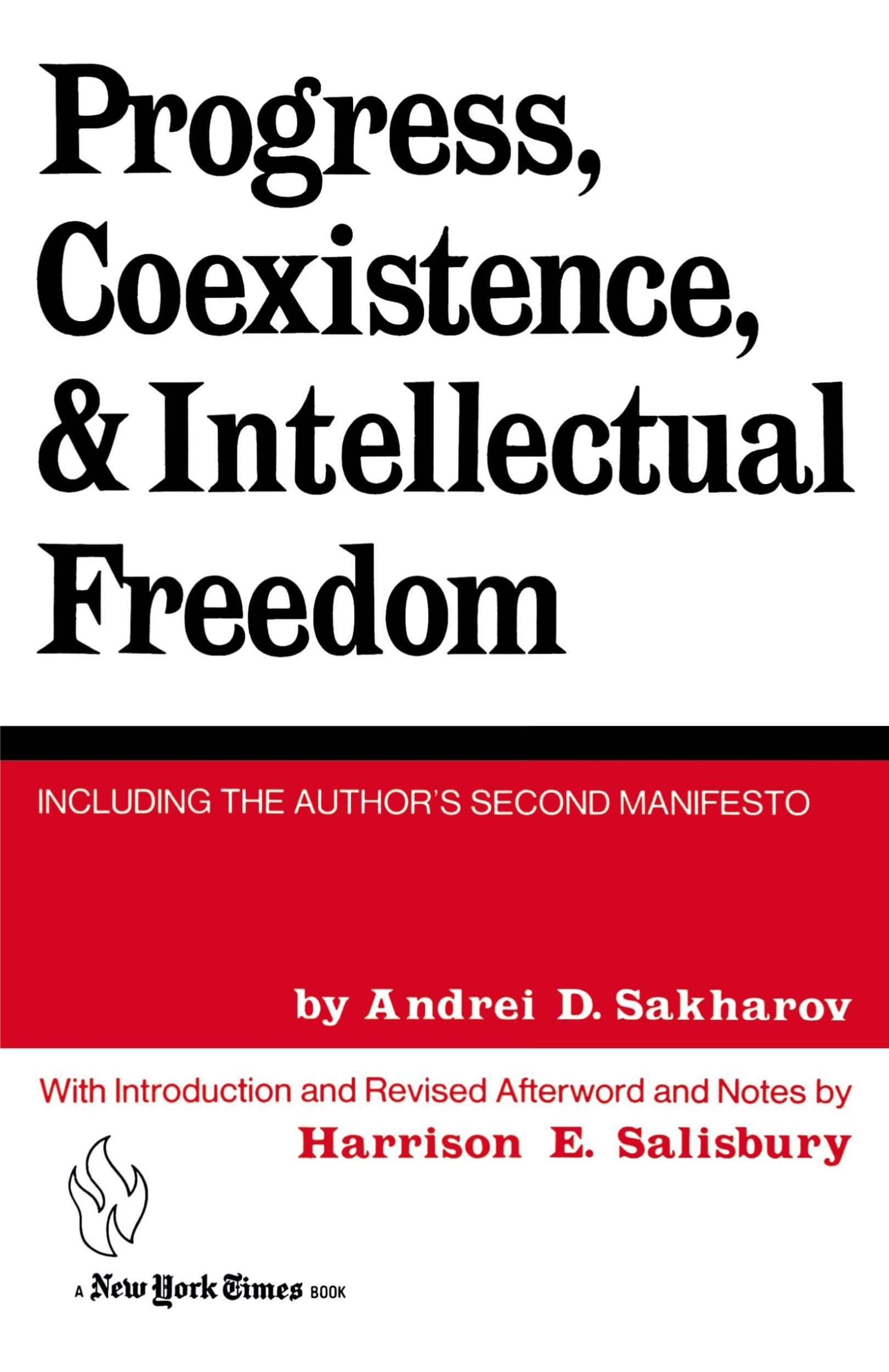 Cover: 9780393334586 | Progress, Coexistence, and Intellectual Freedom | Andrei D. Sakharov