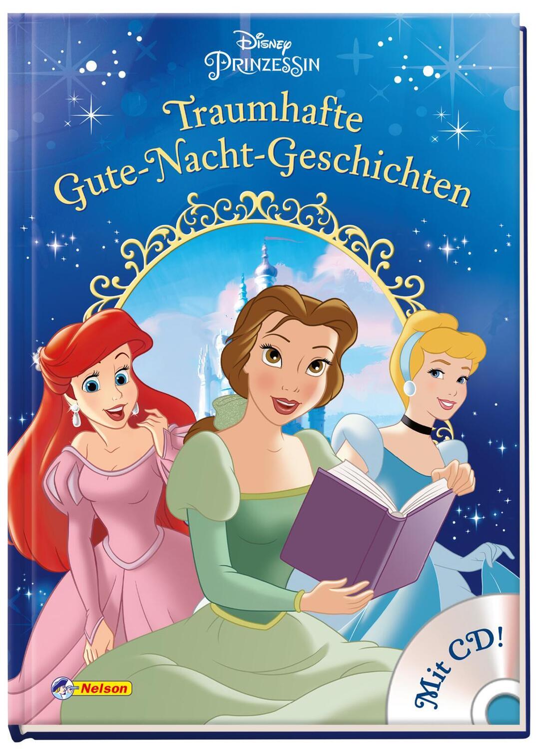 Cover: 9783845116198 | Disney Prinzessin: Traumhafte Gute-Nacht-Geschichten | mit CD | Buch