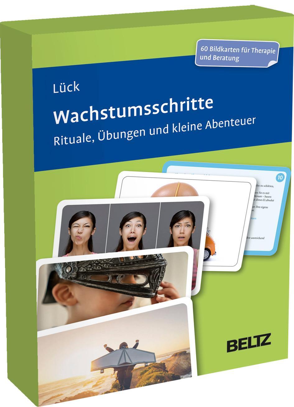 Cover: 4019172100902 | Wachstumsschritte | Sabine Lück | Box | BeltzTherapiekarten | 60 S.