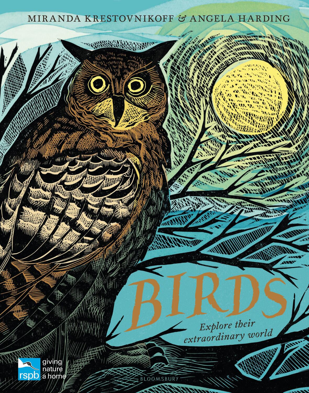 Cover: 9781408893913 | RSPB Birds | Explore their extraordinary world | Miranda Krestovnikoff