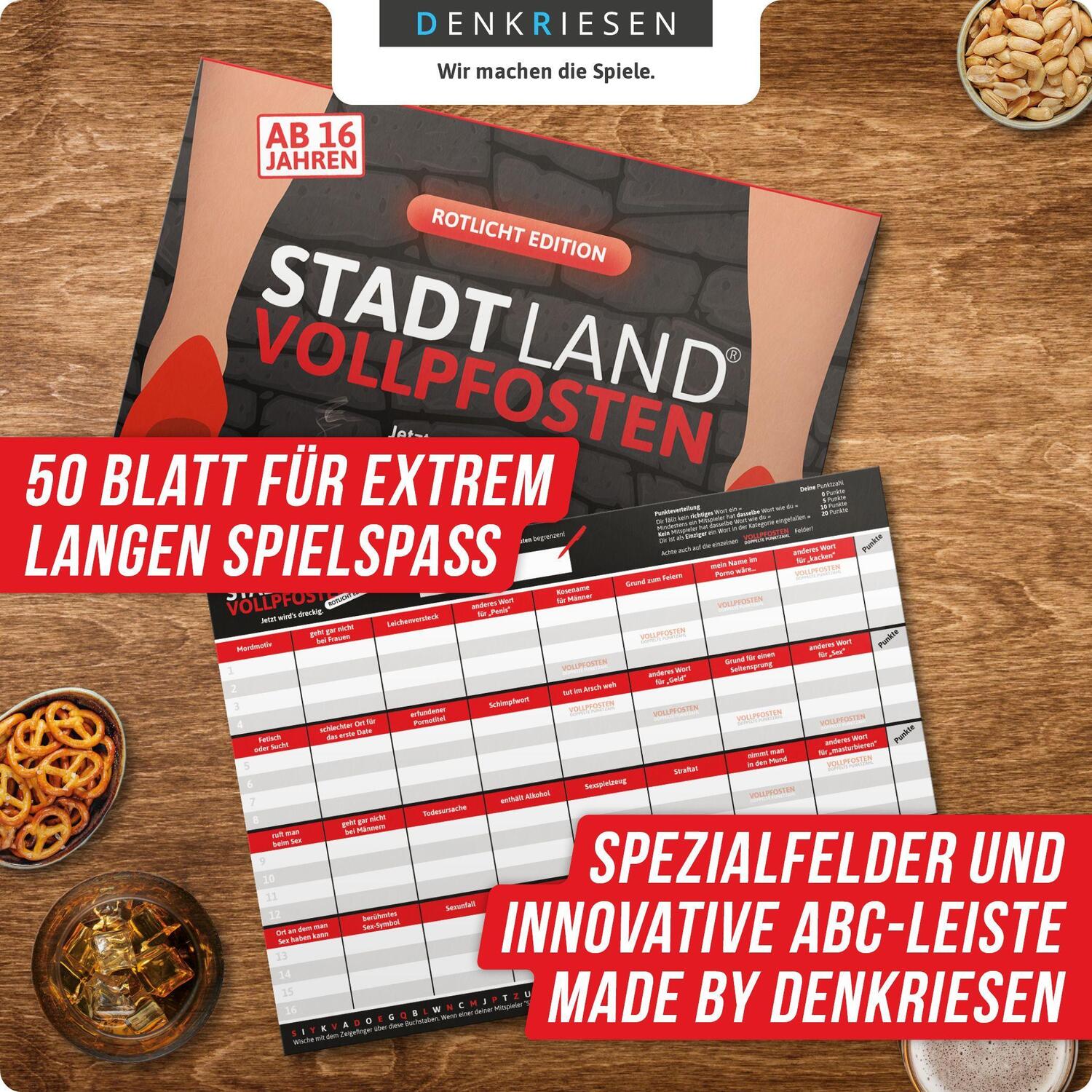 Bild: 4260528090310 | STADT LAND VOLLPFOSTEN® - ROTLICHT EDITION - AB 16 JAHREN | Denis Görz