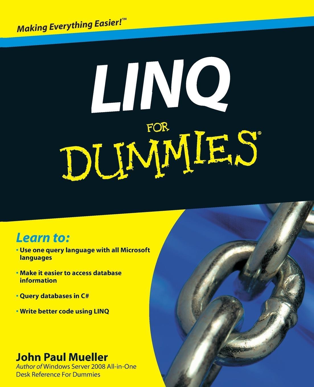 Cover: 9780470277942 | LINQ For Dummies | Mueller | Taschenbuch | Paperback | 384 S. | 2008