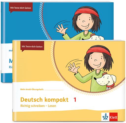 Cover: 9783121622054 | Mathe + Deutsch kompakt 1 | Taschenbuch | Mein Anoki-Übungsheft | 2024